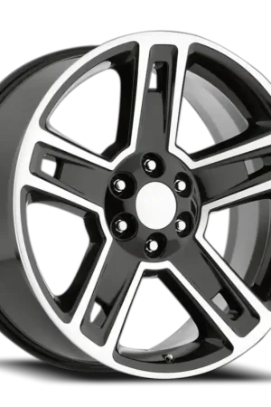Replica 238 Wheel 24x10 6x139.7 Black Machined 30mm Best Seller
