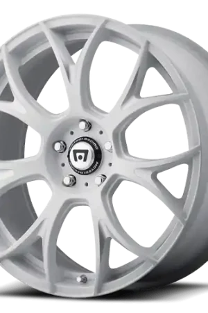Motegi MR126 5X114.3 19X9.5 +40 MATTE WHITE WITH MILLED ACCENTS Fan Favorite