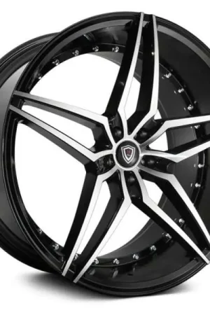 Shop Now Marquee M3259 Wheel 18x8 5x120 Black Machined 33mm - FREE T-SHIRT INCLUDED!