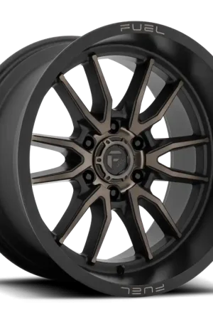Fuel D762 Clash Wheel 18x9 6x135 Matte Black Machined With Double Dark Tint -12mm - FREE T-SHIRT INCLUDED! Don’t Miss Out