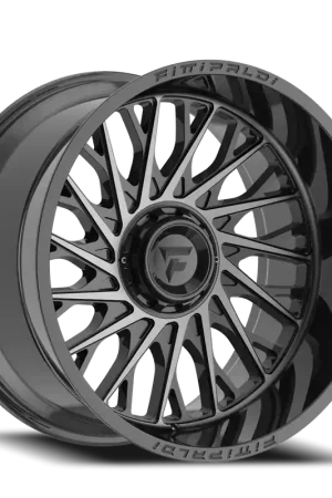 Fittipaldi Offroad Fa08Mbdt Wheel 22x12 6x135 & 6x139.7 Gloss Black -44mm - FREE T-SHIRT INCLUDED! Direct From Manufacturer