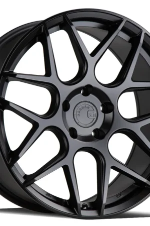 Aodhan Aff2 Wheel 19x9.5 5x120 Matte Black 35mm - FREE T-SHIRT INCLUDED! Latest