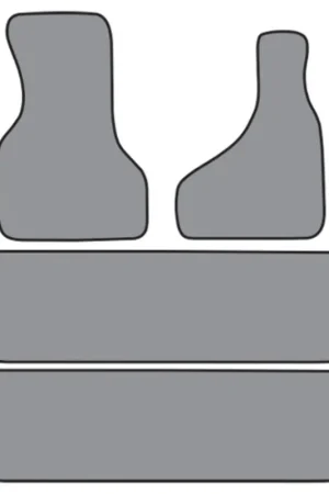 Special Offer Floor Mats for 1985-2000 GMC Safari 2pc Frts & 2pc Rr Runners 4pc (FM155 FM155R)