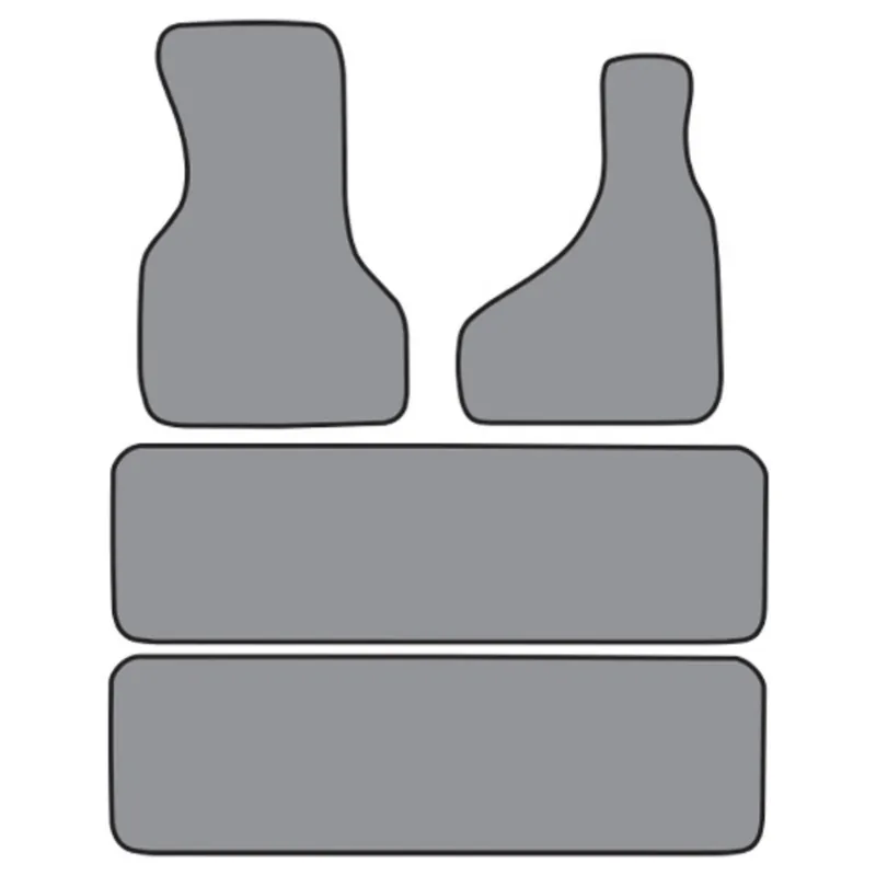 Special Offer Floor Mats for 1985-2000 GMC Safari 2pc Frts & 2pc Rr Runners 4pc (FM155 FM155R)