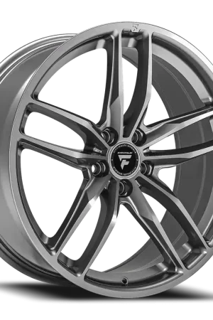 Fittipaldi 361S Wheel 18x8 5x114.3 Brushed Silver 35mm - FREE T-SHIRT INCLUDED! Viral