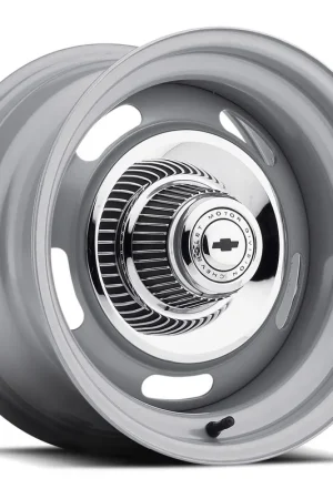 Us Rallye Wheel 15x8 5x120.65 Nickle Silver 13mm Limited Edition