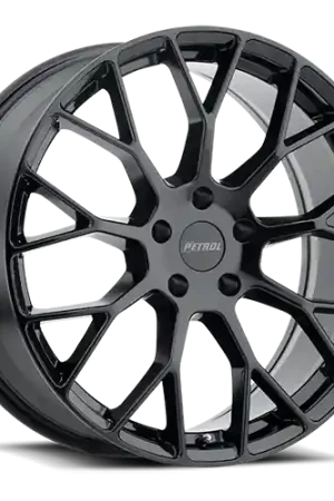 Petrol P2B Wheel 18x8 5x114.3 Gloss Black 40mm Mega Sale