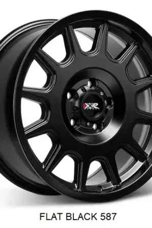 Xxr 587 Wheel 17x8 5x100 Flat Black 30mm Certified