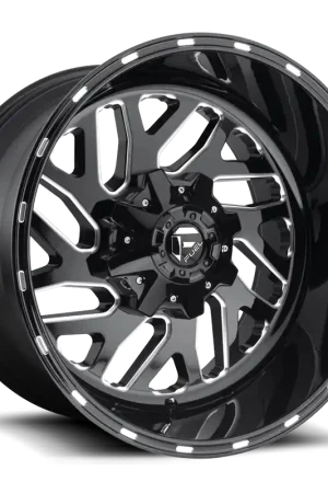 Fuel D581 Triton Wheel 20x10 8x180 Gloss Black Milled -18mm - FREE T-SHIRT INCLUDED! Shop Now