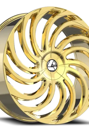 Original Azara Aza-534 Wheel 24x9 5x115 & 5x120 Nano Gold 15mm