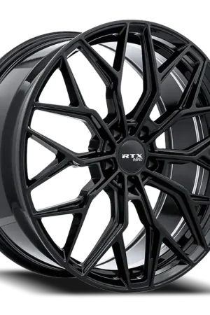 Budget Rtx Rs02 Wheel 18x8 5x114.3 Gloss Black 38mm