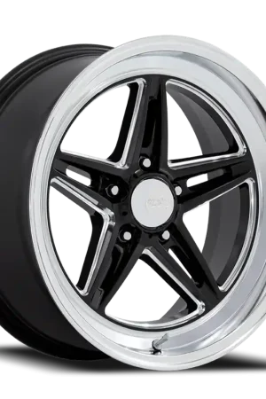 Genuine American Racing Vn514 Groove Wheel 18x10 5x127 Gloss Black Milled With Diamond Cut Lip 0mm