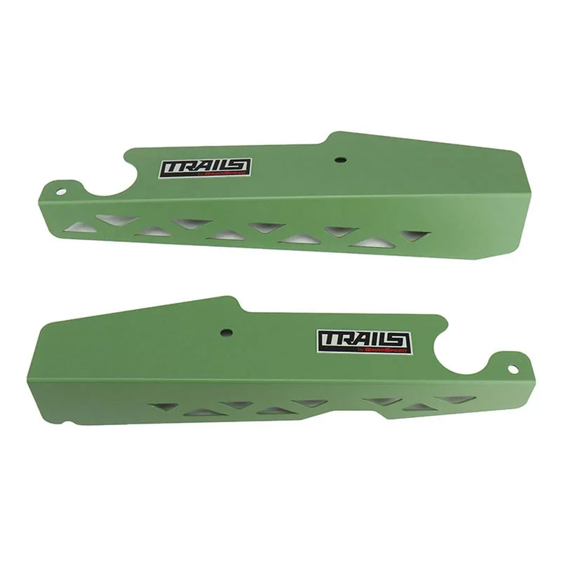 TRAILS by GrimmSpeed Fender Shrouds GREEN - 2018-2021 Subaru Crosstrek Hot Deal