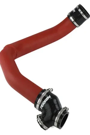 No Minimum Order PERRIN High Flow Aluminum Charge Pipe (Red) - 2015-2021 Subaru WRX