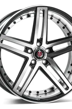 Big Sale Axe Ex20 Wheel 22x9 5x108 Black And Polished Face 20mm - FREE T-SHIRT INCLUDED!
