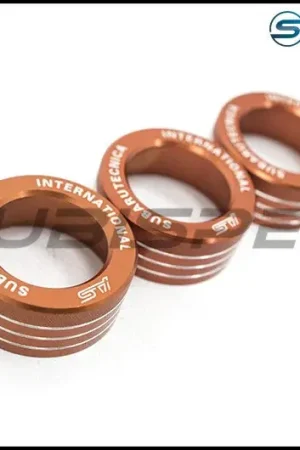 Subaru Tecnica International Style Dual Climate Control Knobs - 2013-2016 Scion FR-S / 2013-2020 Subaru BRZ / 2017-2019 Toyota 86 Brand New