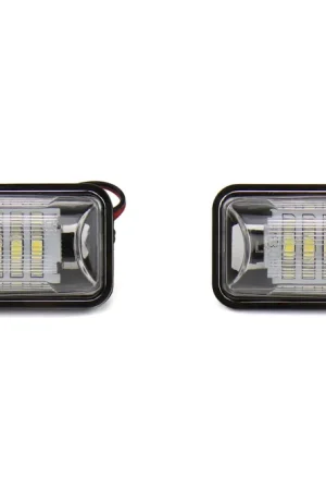 Price Cut OLM Full Replacement LED License Plate Housings - Subaru/Toyota Models (Inc. 2015-2021 Subaru WRX / 2013-2021 BRZ / 2017-2020 Toyota 86)
