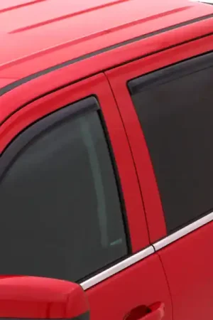 AVS 06-12 Ford Fusion Ventvisor In-Channel Front & Rear Window Deflectors 4pc - Smoke Budget