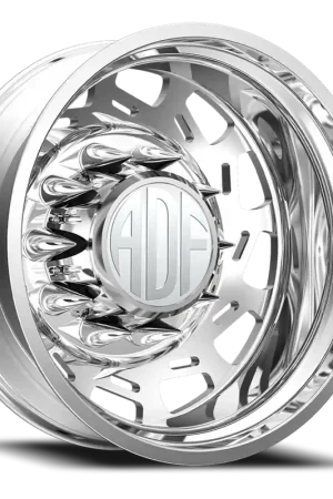 Adf Payload Right Dually Wheel 28x8.25 10x225 Polished -156mm - MINIMUM PURCHASE OF 4 - FREE T-SHIRT INCLUDED! Limited Time