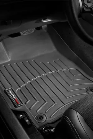 Limited Edition WeatherTech 05-12 Chevrolet Corvette Front FloorLiner - Black