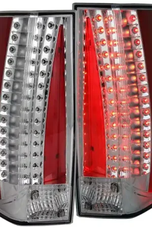 ANZO 2007-2011 Cadillac Escalade LED Taillights Chrome Buy Today