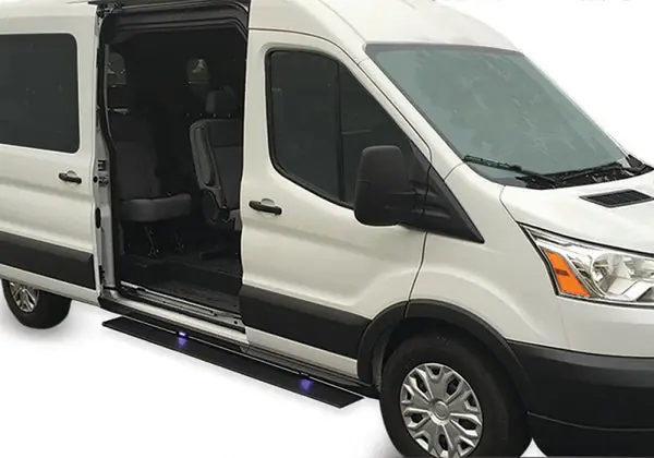 AMP Research 19-21 Mercedes Sprinter Van PowerStep - Black Top Pick
