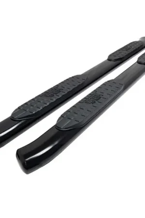 Westin 24-26 Toyota Tacoma Double Cab PRO TRAXX 5 Oval Nerf Step Bars - Black Top Rated
