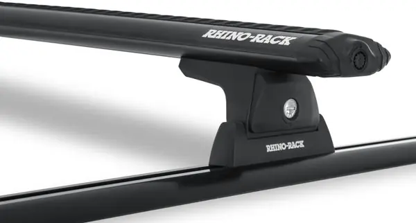 Free Shipping Rhino-Rack Vortex 59in 2 Bar Roof Rack w/Tracks - Black