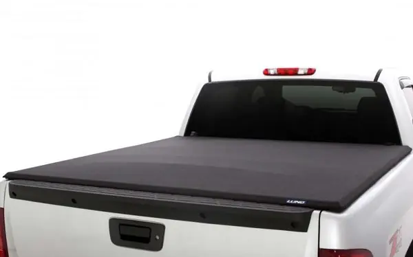 Premium Lund 02-17 Dodge Ram 1500 (8ft. BedExcl. Beds w/Rambox) Genesis Elite Roll Up Tonneau Cover - Black