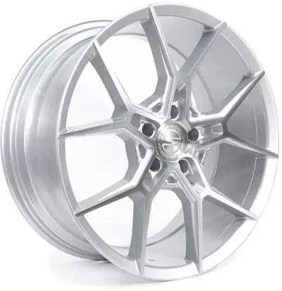 Select S102 Alpine Wheel 24x10 6x135 Brushed Gloss Silver 30mm - FREE T-SHIRT INCLUDED! Best Choice