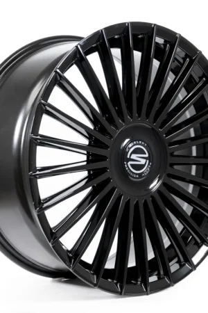 Luxury Select S103 Bristol Wheel 22x10.5 5x120 Gloss Black 38mm - FREE T-SHIRT INCLUDED!