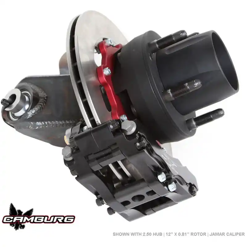 Camburg Ford F-150 2wd 87-96 I-beam Race Spindle & 2.25 Front Hub Upgrade Kit Clearance