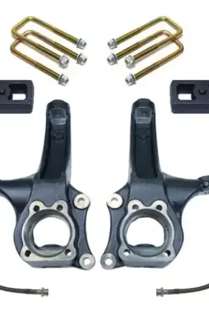 Limited Offer MaxTrac 15-18 Chevrolet Colorado 2WD 6.5in/3in MaxPro Elite Spindle Lift Kit w/FOX Shocks