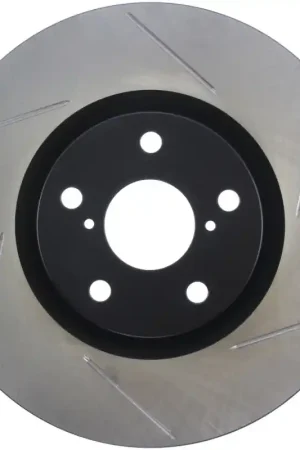 Exclusive StopTech Power Slot 5/93-98 Supra Turbo Front Left SportStop Slotted Rotor