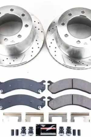 Today Only Power Stop 01-06 Chevrolet Silverado 3500 Rear Z23 Evolution Sport Brake Kit
