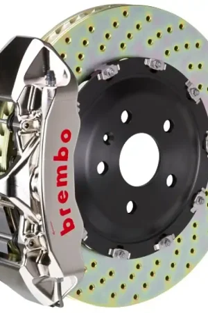 Brembo 12-14 CLS350 Front GTR BBK 6 Piston Billet380x34 2pc Rotor Drilled- Nickel Plated Next Day Delivery