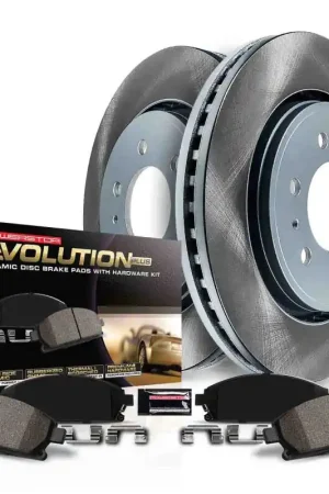 Power Stop 20-22 Toyota Prius Prime Front and Rear Semi-Coated Rotor Kit Weekend Sale