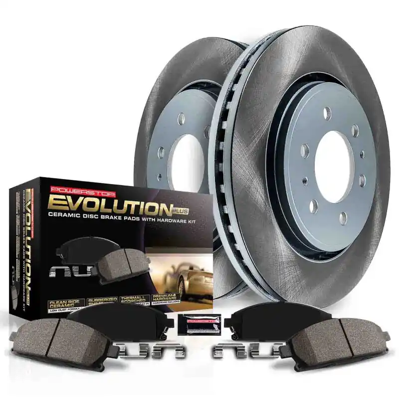 Power Stop 20-22 Toyota Prius Prime Front and Rear Semi-Coated Rotor Kit Weekend Sale