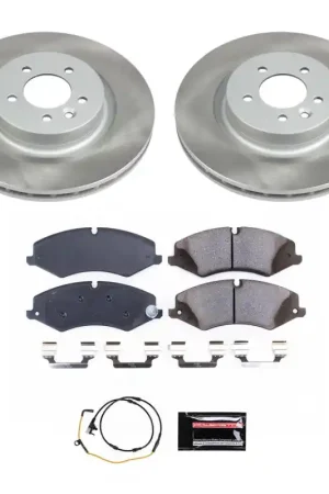 Power Stop 14-17 Land Rover Range Rover Sport Front Semi-Coated Rotor Kit Grab Now
