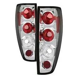 Free Shipping Spyder Euro Style Tail Lights - Chrome FCLH 5001429