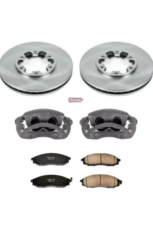 Power Stop 03-04 Nissan Frontier Front Autospecialty Brake Kit w/Calipers Cheap