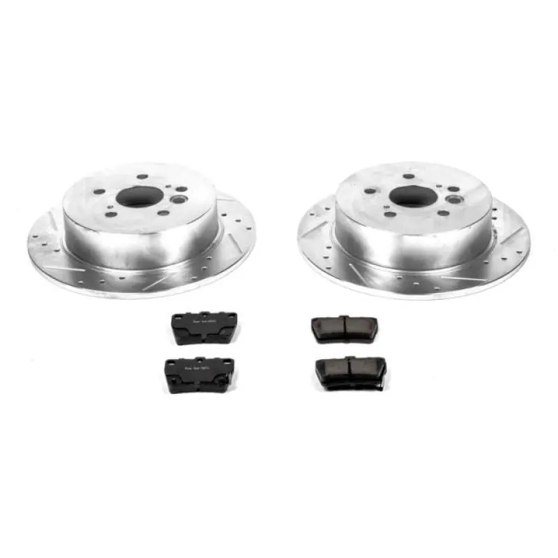 Limited Offer Power Stop 04-05 Toyota RAV4 Rear Z23 Evolution Sport Brake Kit