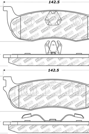StopTech Street Select Brake Pads - Rear Mega Sale
