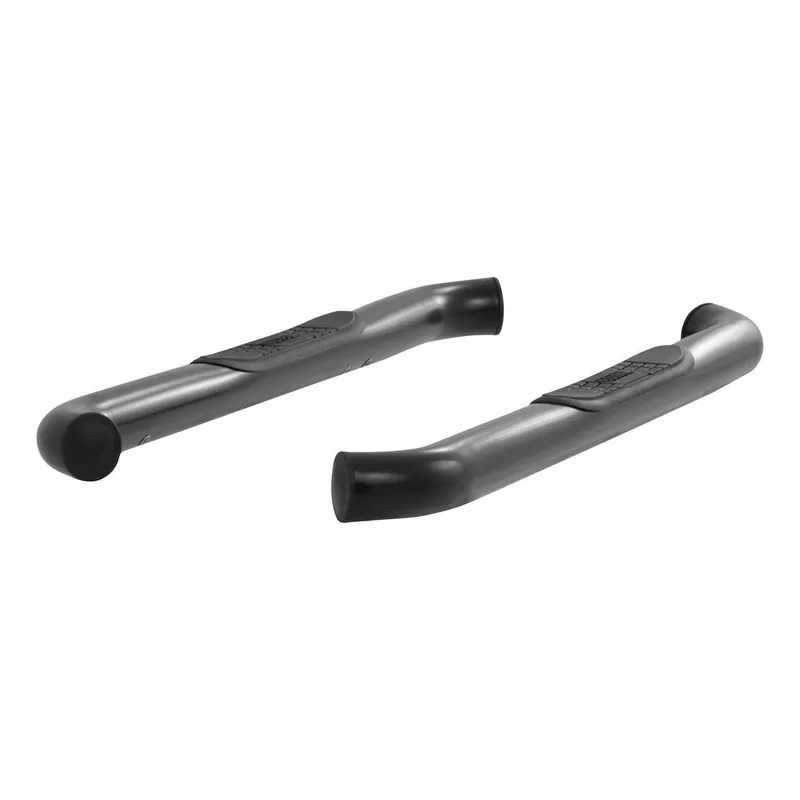 Direct From Manufacturer Aries 3" Round Black Steel Side Bars, Select Jeep Wrangler JK BBDR 35800