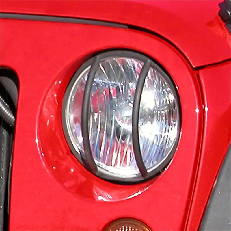 Worldwide Shipping Rugged Ridge 11230.03 Euro Guard Kit Headlight Guard | Jeep Wrangler JK Unlimited