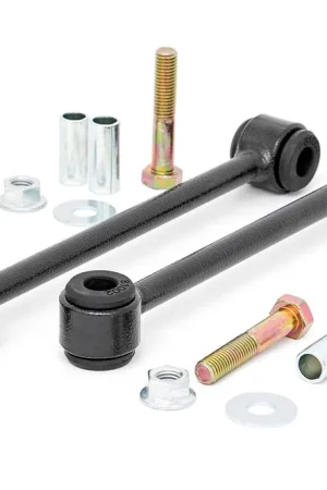 Markdown Rough Country Sway Bar Links - Front - Jeep Wrangler YJ 4WD 1987-1995 DHTP 7593