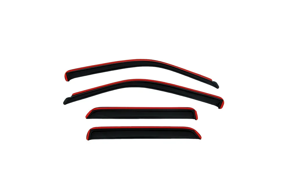 Trusted Brand Auto Ventshade Ventvisor In-Channel Deflector - 4 pc BBFF 194810