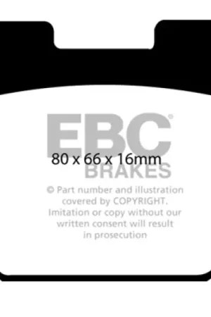 Buy Today EBC 93-98 Toyota Supra 3.0 Twin Turbo Yellowstuff Rear Brake Pads