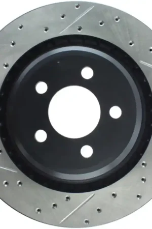 Instant Buy StopTech SportStop 06-09 Chrysler SRT-8 Rear Right Drilled & Slotted Rotor
