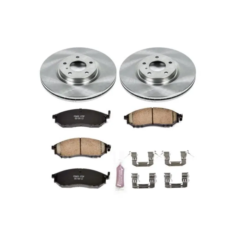 Certified Power Stop 08-12 Infiniti EX35 Front Autospecialty Brake Kit
